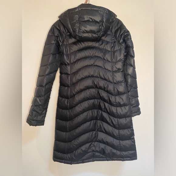 Women’s jacket, The north face down jacket XS black past knee length - Picture 12 of 12